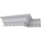 Ekena Millwork 3 5/8"H x 3 1/8"P x 4 7/8"F x 94 1/2"L, (1 7/8" Repeat), Ashford Crown Moulding MLD03X03X04AS - alternate 9
